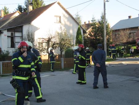 Gasilska vaja ob mesecu požarne varnosti 19